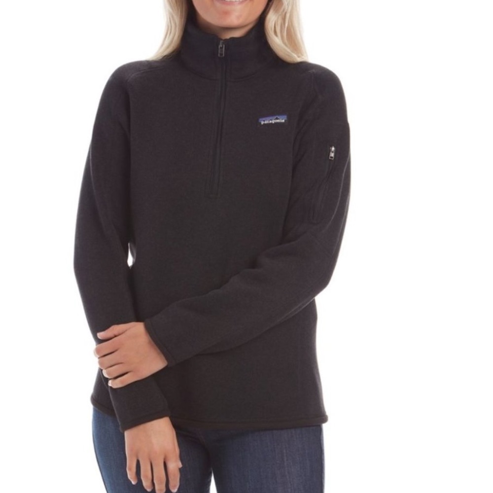Patagonia Women's Better Sweater 1​/4 Zip Fleece Pullover Sweater Size Large